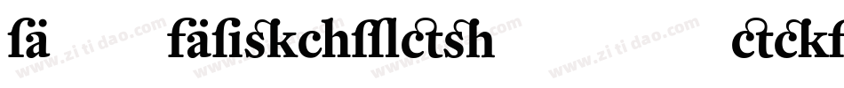 DTL Antares WST Medi字体转换
